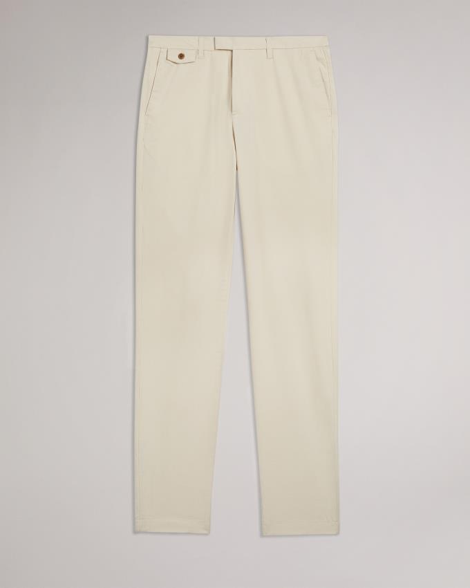 Pantalon Chino Ted Baker Slim Blanche Homme | MHS-91057407